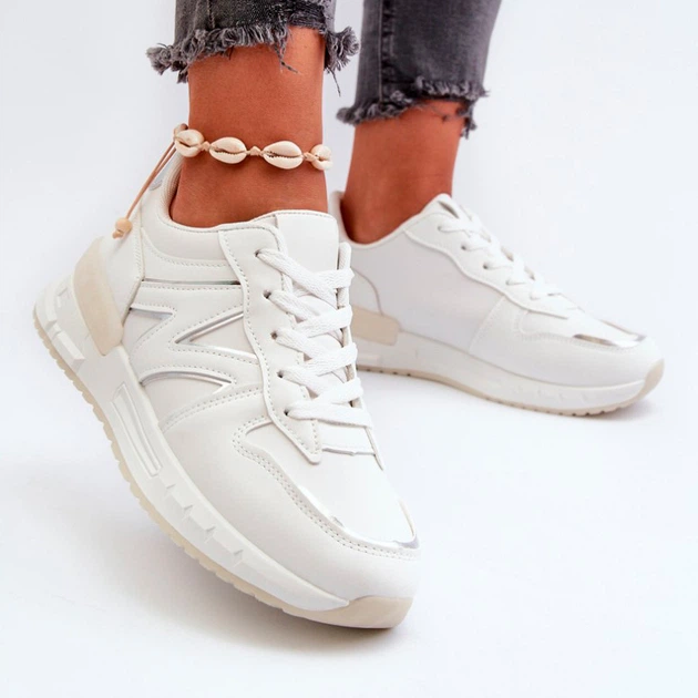 Buty sportowe damskie Kaimans 41 Białe (5905677179354) - obraz 5