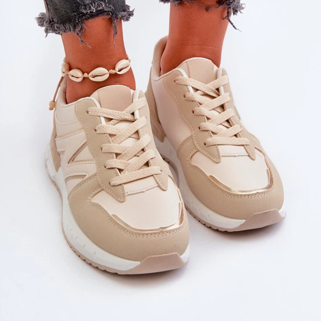 Buty sportowe damskie Kaimans 38 Beżowe (5905677179262) - obraz 7