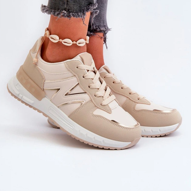 Buty sportowe damskie Kaimans 36 Beżowe (5905677179248) - obraz 5