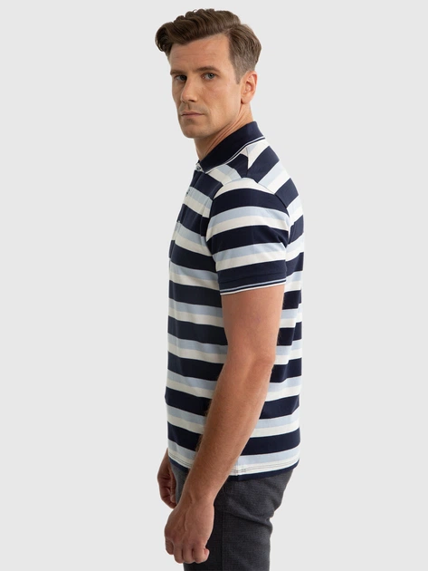 Koszulka polo męska Big Star Seulir 403 2XL Granatowa (5900714767716) - obraz 4