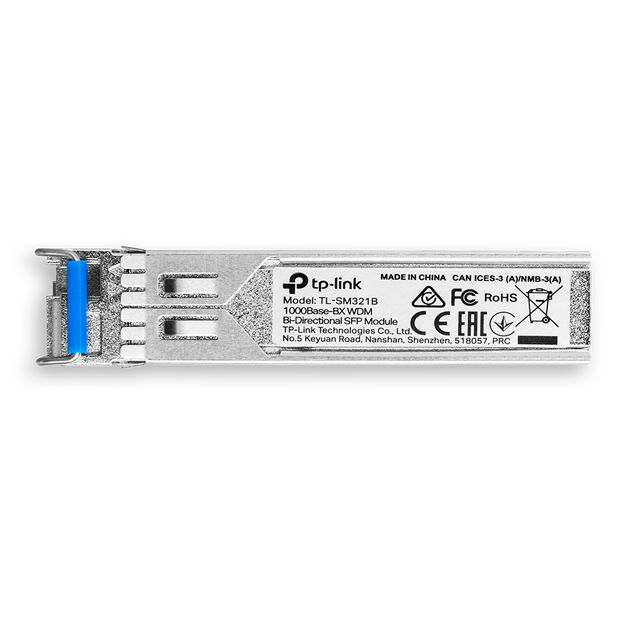SFP-трансивер TP-Link TL-SM321B 1.25GbE Tx1310/Rx1550 10 км SM/LC - изображение 2