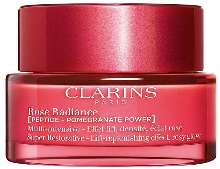 Денний крем для обличчя Clarins Multi-Intensive Rose Radiance Омолоджуючий 50 мл (3666057227257) - зображення 1