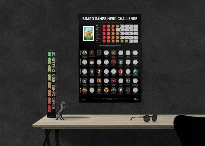 Скретч постер Board Games Hero Challenge (англ.) (СП100ДНН) - Фото 4 Скретч постер Board Games Hero Challenge (англ.) (СП100ДНН) - изображение 4