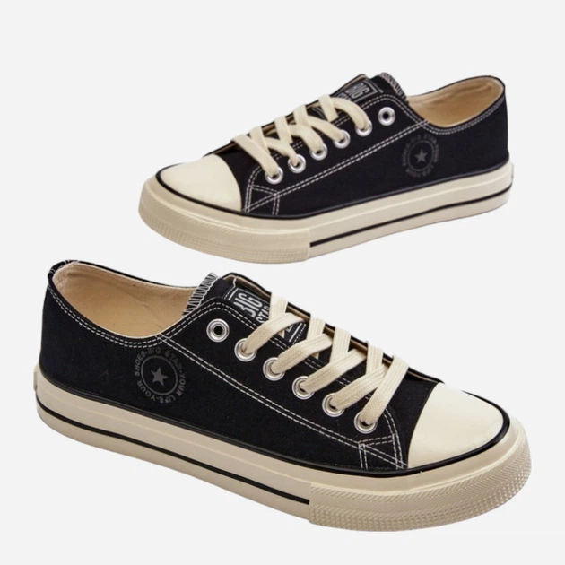 Чоловічі кеди низькі Big Star NN174099 40 Чорні (5900714736804) - зображення 5