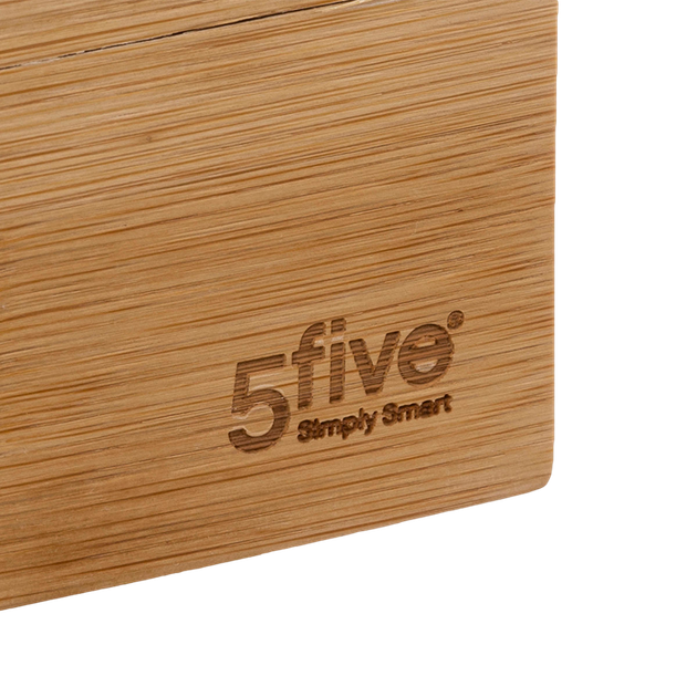 Органайзер для столових приборів 5five Simply Smart бамбуковий 3 відділення (3560231652074) - зображення 4
