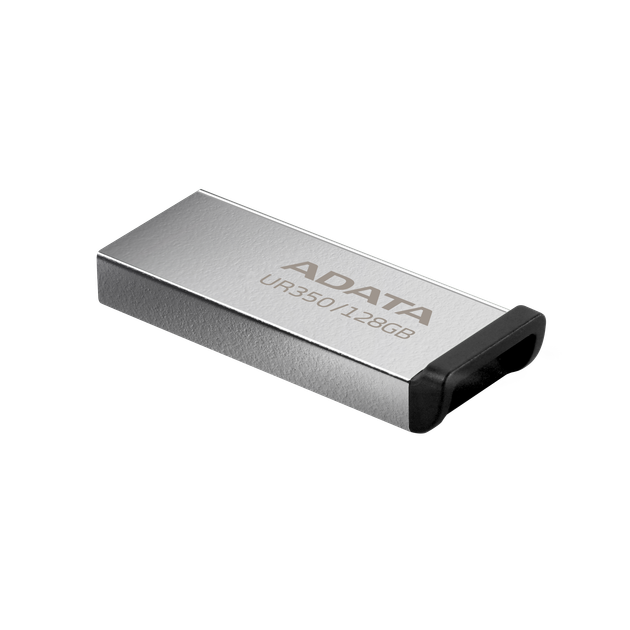 Флеш-накопичувач ADATA USB 3.2 UR 350 128Gb Silver/Black (UR350-128G-RSR/BK) - Фото 3 Флеш-накопичувач ADATA USB 3.2 UR 350 128Gb Silver/Black (UR350-128G-RSR/BK) - изображение 3