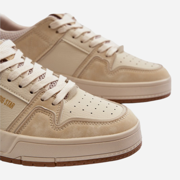 Sneakersy męskie do kostki Big Star NN174095 44 Beżowe (5900714736781) - obraz 6