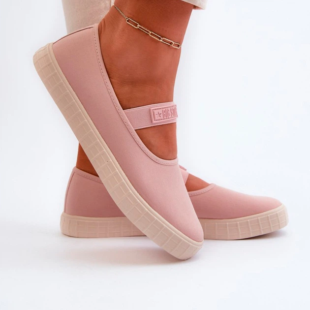 Baleriny damskie Big Star NN274606 40 Różowe (5900714732516) - obraz 6