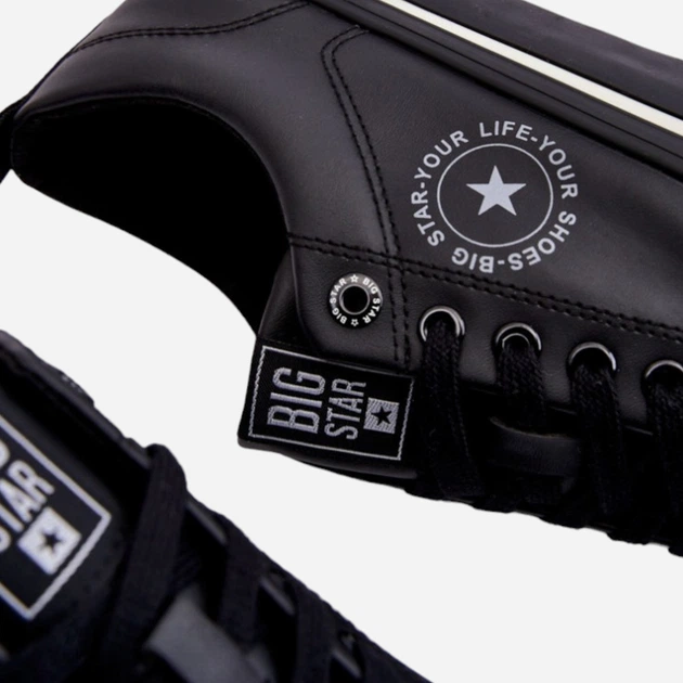 Tenisówki męskie Big Star LL174210 41 Czarne (5900714625313) - obraz 5