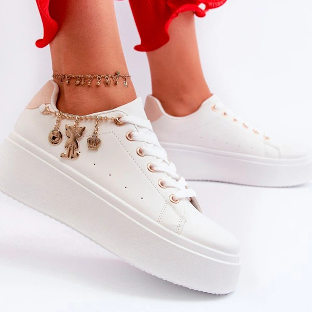 Жіночі кеди низькі Tivissa 40 Біле (5905677191509/5905677191448) - зображення 7