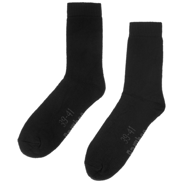 Набір 2 пари шкарпетки тактичні Mil-Tec 39-41р. Nature Socks Black (13006202-002-39-41) - зображення 5