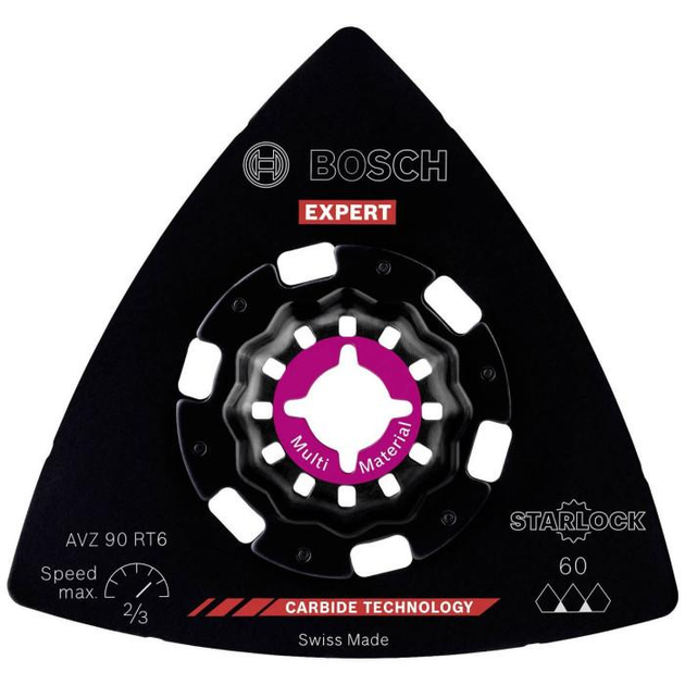 Шліфувальна платформа Bosch Expert Carbide-RIFF AVZ 90 RT2, зернистість 60 (2608900049) - зображення 2