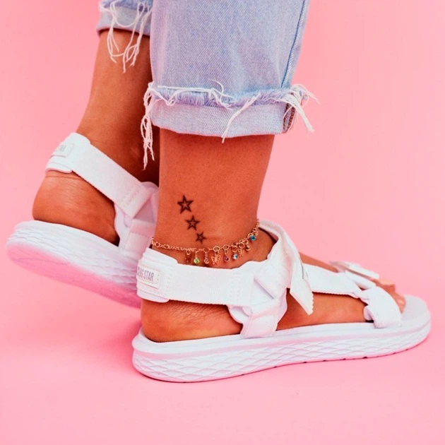 Sandały damskie sportowe Big Star FF274A603 40 Białe (5900714233938) - obraz 3