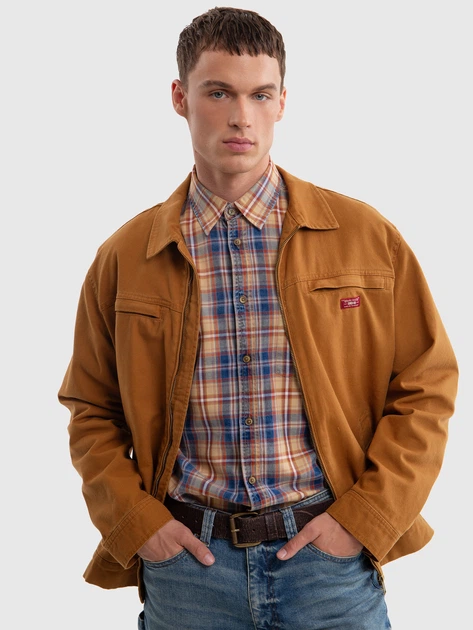 Ремінь чоловічий з натуральної шкіри Big Star Buffel 803 L Коричневий (5900714776756) - зображення 2