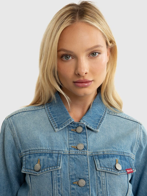 Kurtka jeansowa damska Big Star Gabriella 119 XL Błękitna (5900714775919) - obraz 4