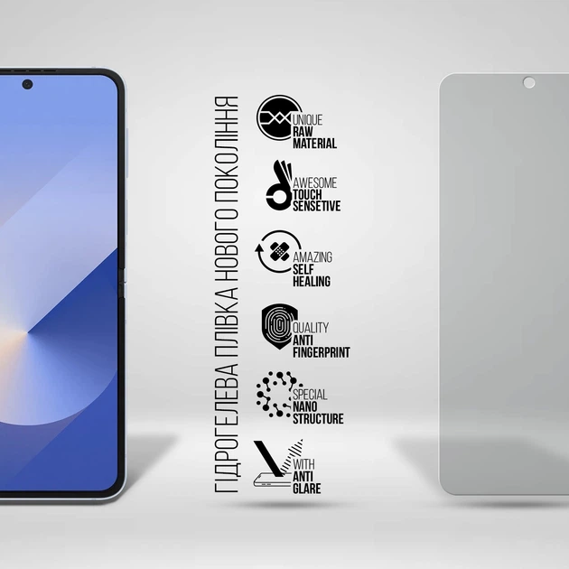 Гідрогелева плівка для смартфона Samsung Galaxy Flip 6 (SM-F741) ArmorStandart Matte (ARM79586) - Фото 2 Гідрогелева плівка для смартфона Samsung Galaxy Flip 6 (SM-F741) ArmorStandart Matte (ARM79586) - зображення 2
