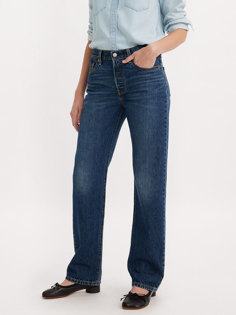 Акція на Джинси Regular Fit жіночі Levi's 501 90\'s Lightweight A8421-0000 27-30 Сині від Rozetka