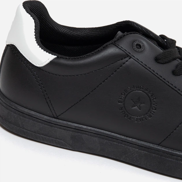 Trampki męskie do kostki Big Star Nn174283 906 43 Czarne (5900714767211) - obraz 6