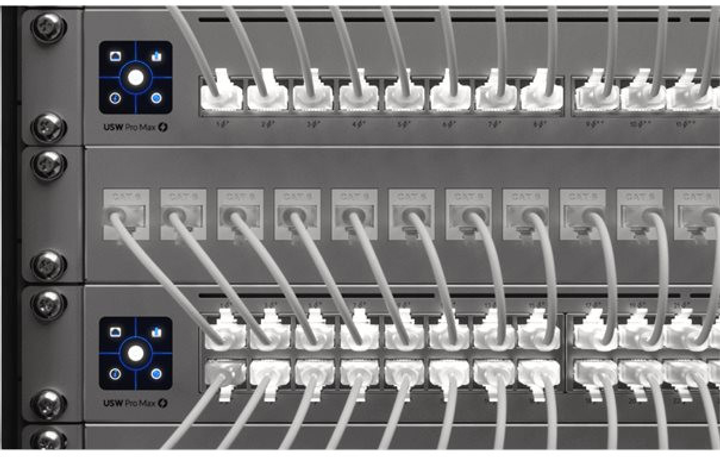 Patchcord optyczny Ubiquiti Patch Cable UniFi Etherlighting 0.15 m (UACC-CABLE-PATCH-EL-0.15M-W-24) - obraz 5