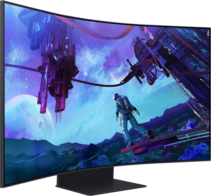 Монітор 55" Samsung Odyssey Ark 2nd Gen (LS55CG970NUXEN) - зображення 2