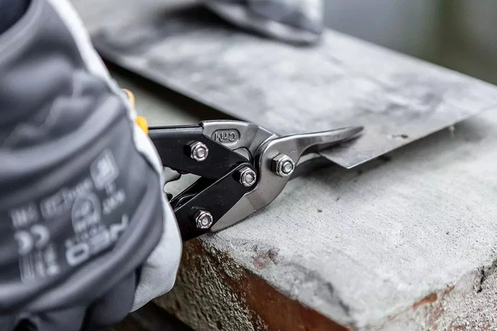 Ножиці по металу NEO Tools прямі 250 мм 31-050 (5907558400601) - зображення 4