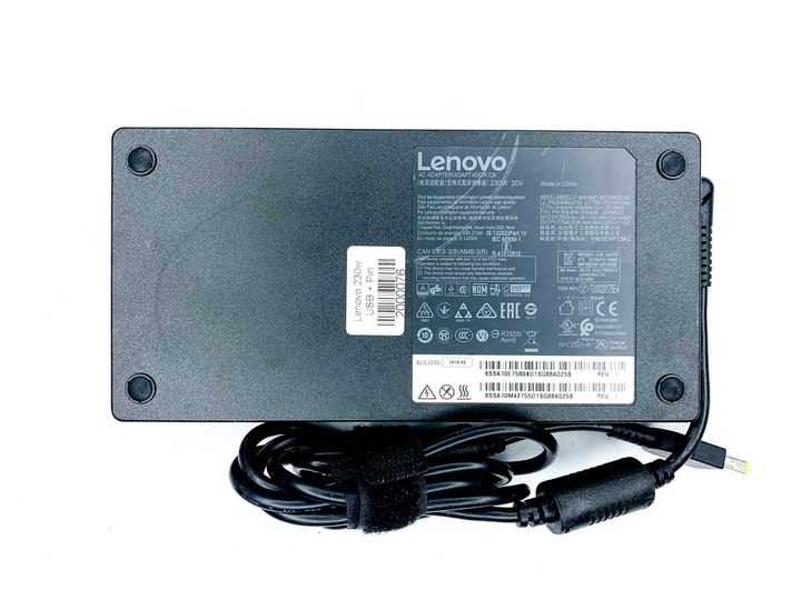 Блок питания для ноутбука Lenovo 230W 20V 11.5A USB+pin (Square ...