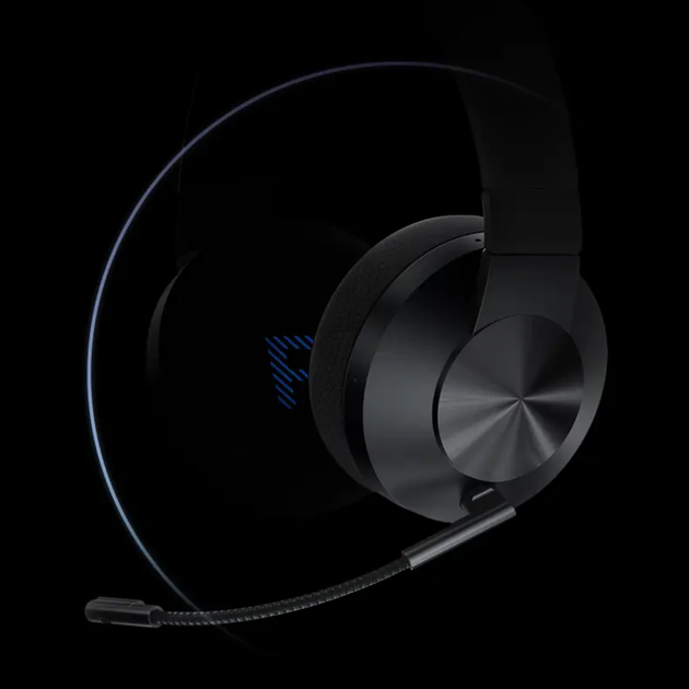 Навушники Lenovo LEGION H6 Wireless Gaming Headset з комбінованим підключенням, мікрофоном, чорний - зображення 5