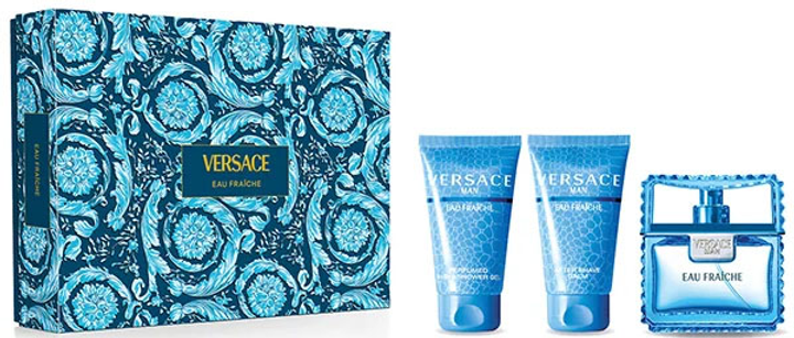 Zestaw męski Versace Woda toaletowa 50 ml + Żel pod prysznic 50 ml + Balsam po goleniu 50 ml (8011003889174) - obraz 2