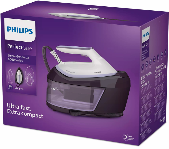 Праска з парогенератором Philips Series 6000 PerfectCare PSG6024/30 (8720389015298) - зображення 7