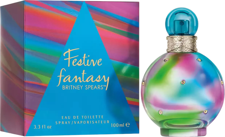 Woda toaletowa damska Britney Spears Fantasy Festive 100 ml (719346250436) - obraz 1