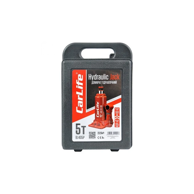 Домкрат CarLife 5т 195-380мм (BJ405P) - Фото 4 Домкрат CarLife 5т 195-380мм (BJ405P) - изображение 4