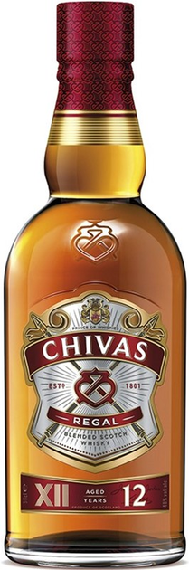 Виски Chivas Regal 12 лет выдержки 0.5 л 40% (080432402733_1) - изображение 1