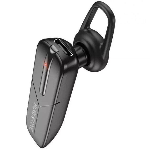 Bluetooth-гарнитура Borofone BC36 Lucky business — Black (017i) - изображение 4