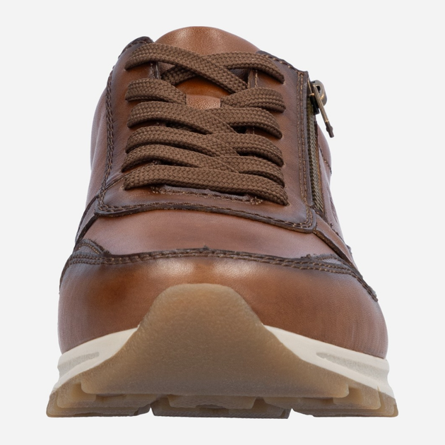 Buty sportowe męskie RIEKER B0504-24 40 (6.5UK) 26.4 cm Brązowe (4061811337415) - obraz 6