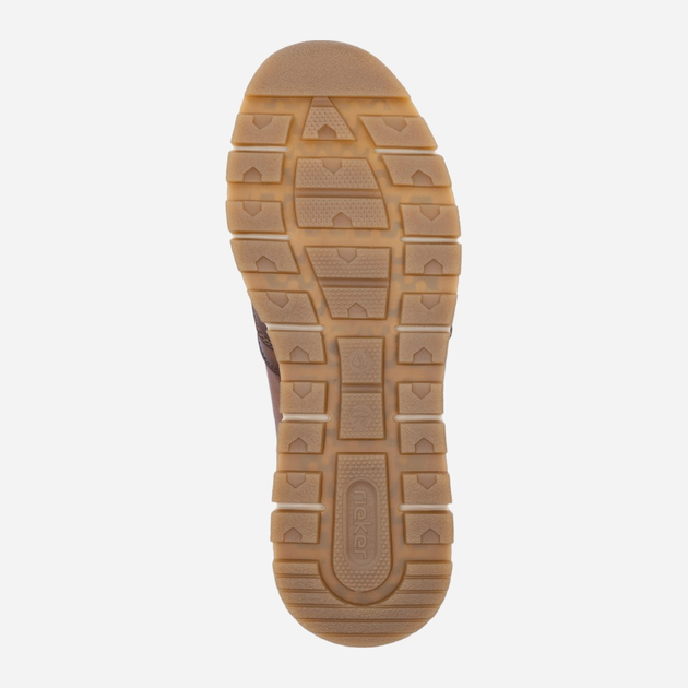 Buty sportowe męskie RIEKER B0504-24 40 (6.5UK) 26.4 cm Brązowe (4061811337415) - obraz 9