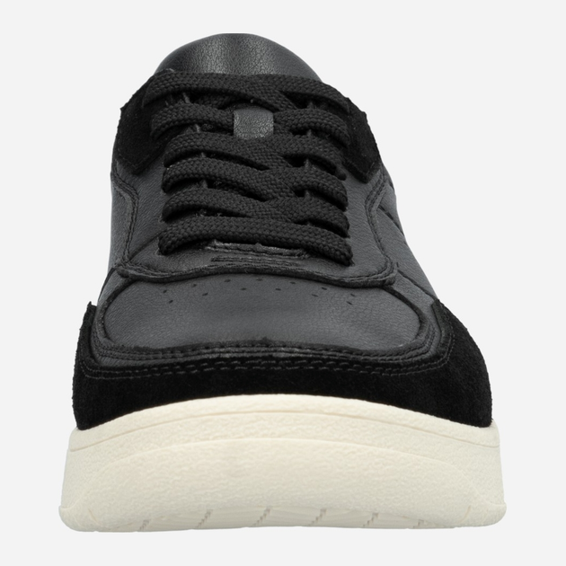 Sneakersy męskie skórzane RIEKER B7806-00 45 (10.5UK) 30 cm Czarne (4061811302369) - obraz 6
