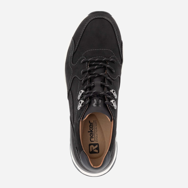 Buty sportowe męskie RIEKER U0902-00 44 (9.5UK) 29 cm Czarne (4061811331741) - obraz 8