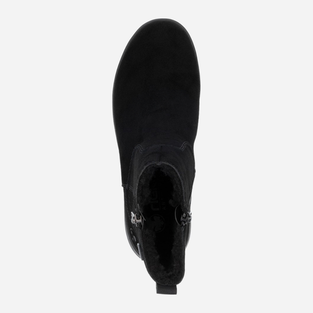 Zimowe kozaki damskie RIEKER Z0053-00 38 (5UK) 25 cm Czarne (4061811696093) - obraz 8