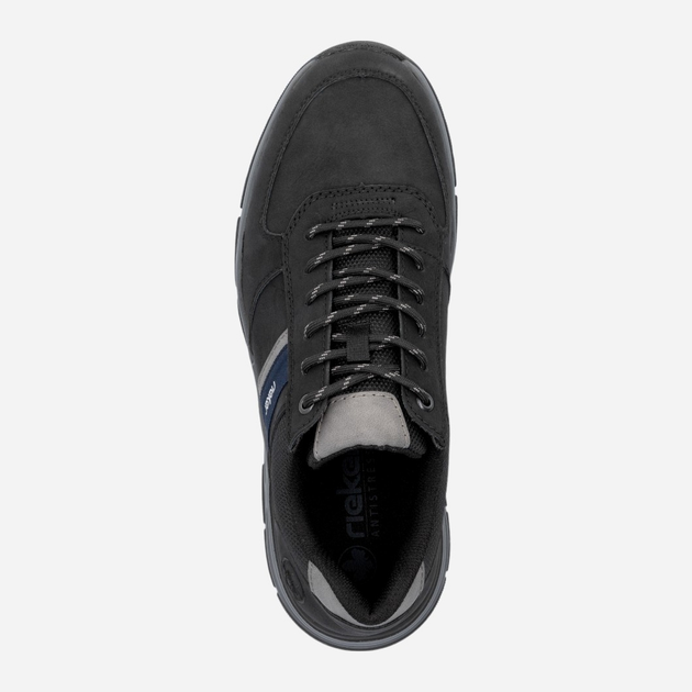 Buty sportowe męskie RIEKER 11211-01 42 (8UK) 28 cm Czarne (4061811441747) - obraz 8