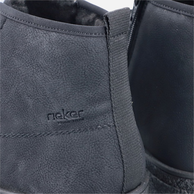 Чоловічі зимові черевики RIEKER 31030-00 43 (9UK) 28.5 см Чорні (4061811669233) - зображення 11