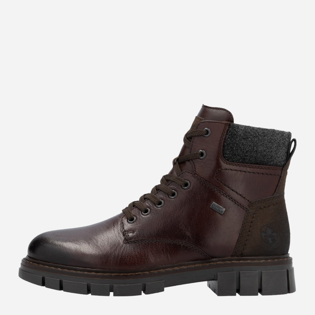 Чоловічі зимові черевики RIEKER 32205-25 45 (10.5UK) 30 см Коричневі (4061811003983) - зображення 5