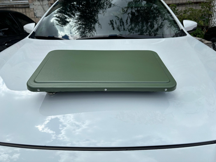 Автомобільна версія Starlink Internet Satellite Dish Kit V2 , вологозахищений корпус на магнітах для автомобіля, оливкового кольору - зображення 1