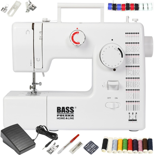 Maszyna do szycia Bass Polska BH 12905 - obraz 4
