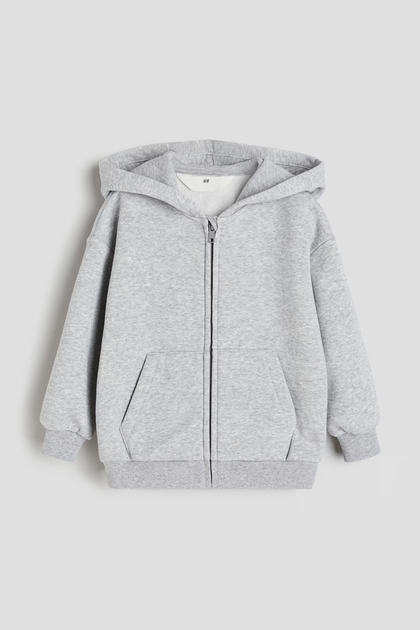 Толстовка H&M х10382 сіра 98-104 - Фото 1 Толстовка H&M х10382 сіра 98-104 - зображення 1
