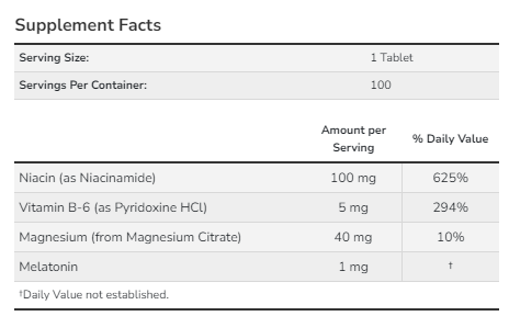 Мелатонін для сну NOW Melatonin 1 mg 100 tabs - зображення 2