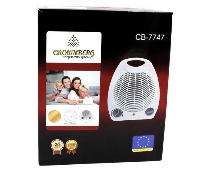 Тепловентилятор Crownberg CB-7747 - изображение 3