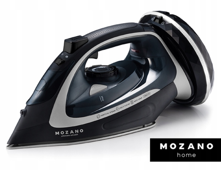 Утюг Mozano Ultimate Smooth 2600 Вт AGD/ZEL/01#SZARY - зображення 7