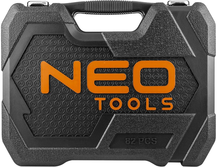 Zestaw narzędzi Neo Tools 1/2", 1/4", CrV 82 szt (10-059) (5907558487695) - obraz 9
