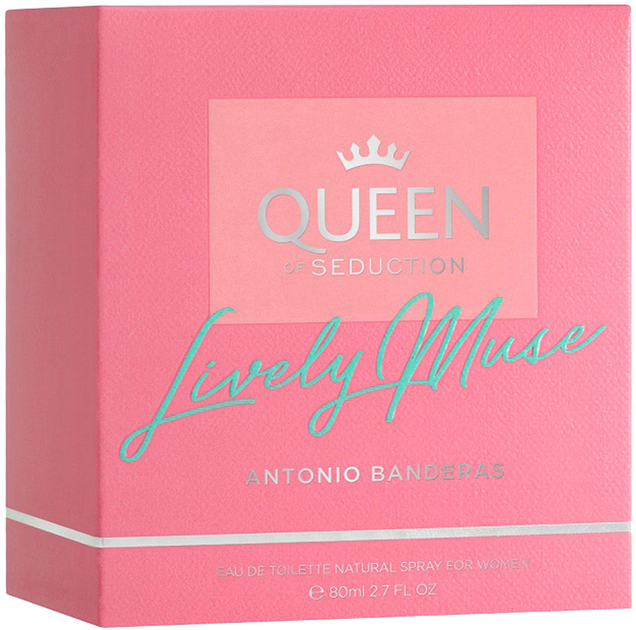 Woda toaletowa damska Antonio Banderas Queen Of Seduction Lively Muse 80 ml (8411061011195) - obraz 3