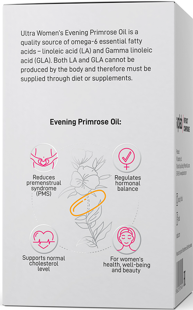 Multiwitaminy dla kobiet VPLab Ultra Women's Evening Primrose Oil 60 kapsułek (5060255359624) - obraz 5